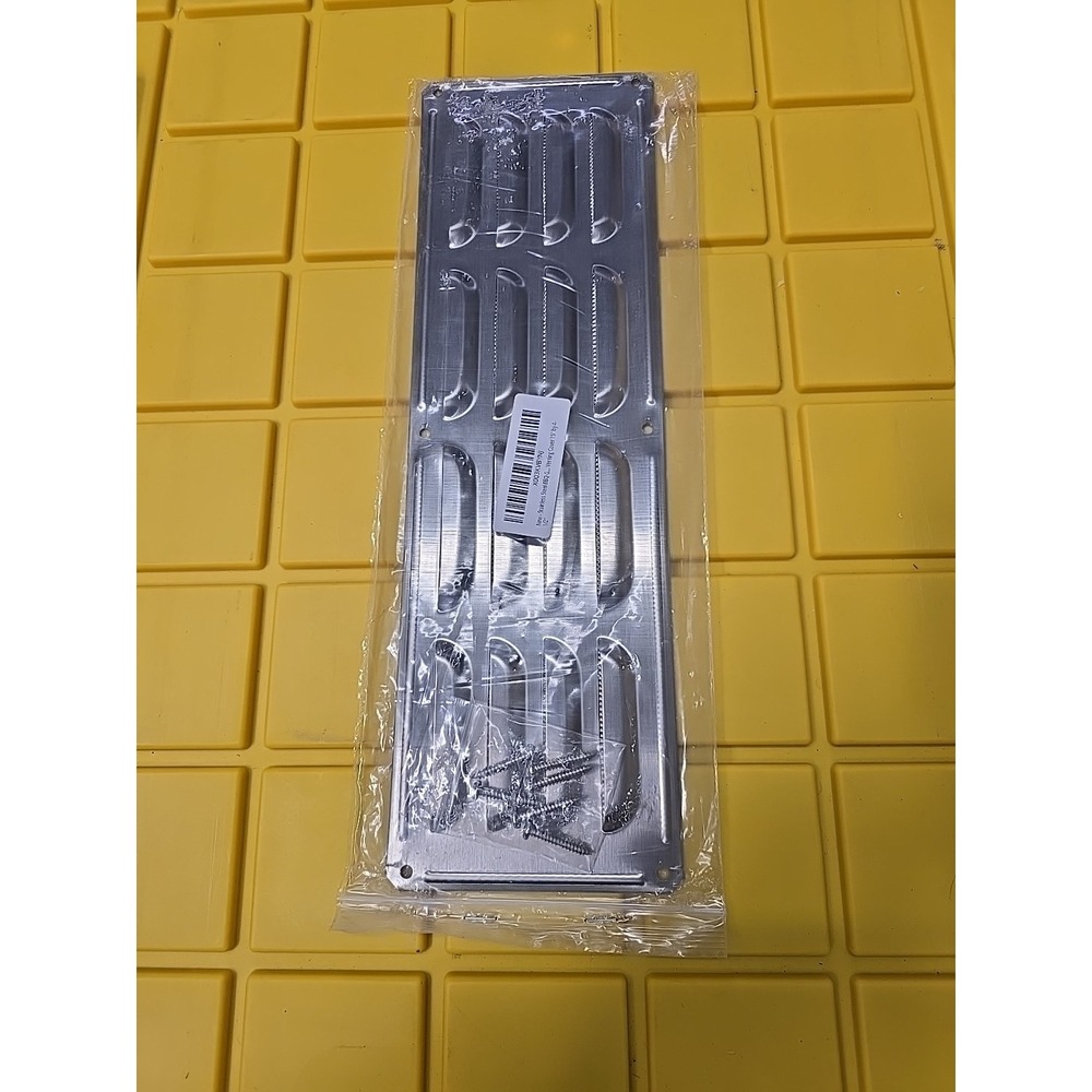 Stainless Steel BBQ Grill Air Vent‎ - 15" x 4 1/2" w Screen